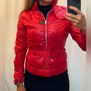 G-star red sport jacket